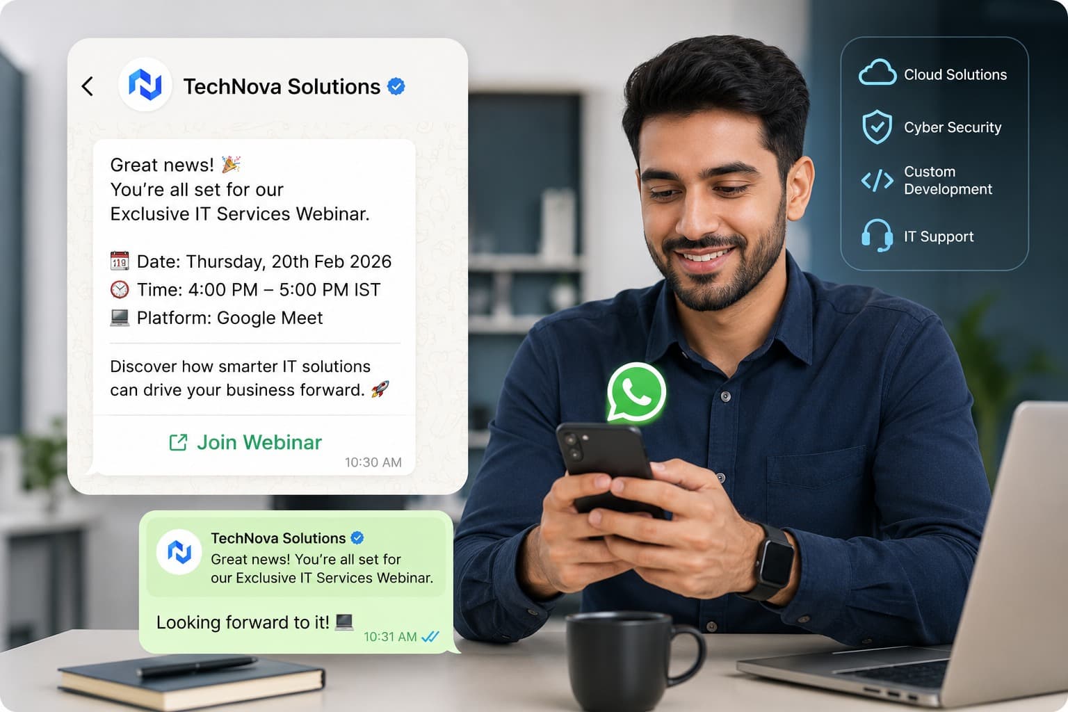 IT Services & Internet WhatsApp Automation | SyncWABA